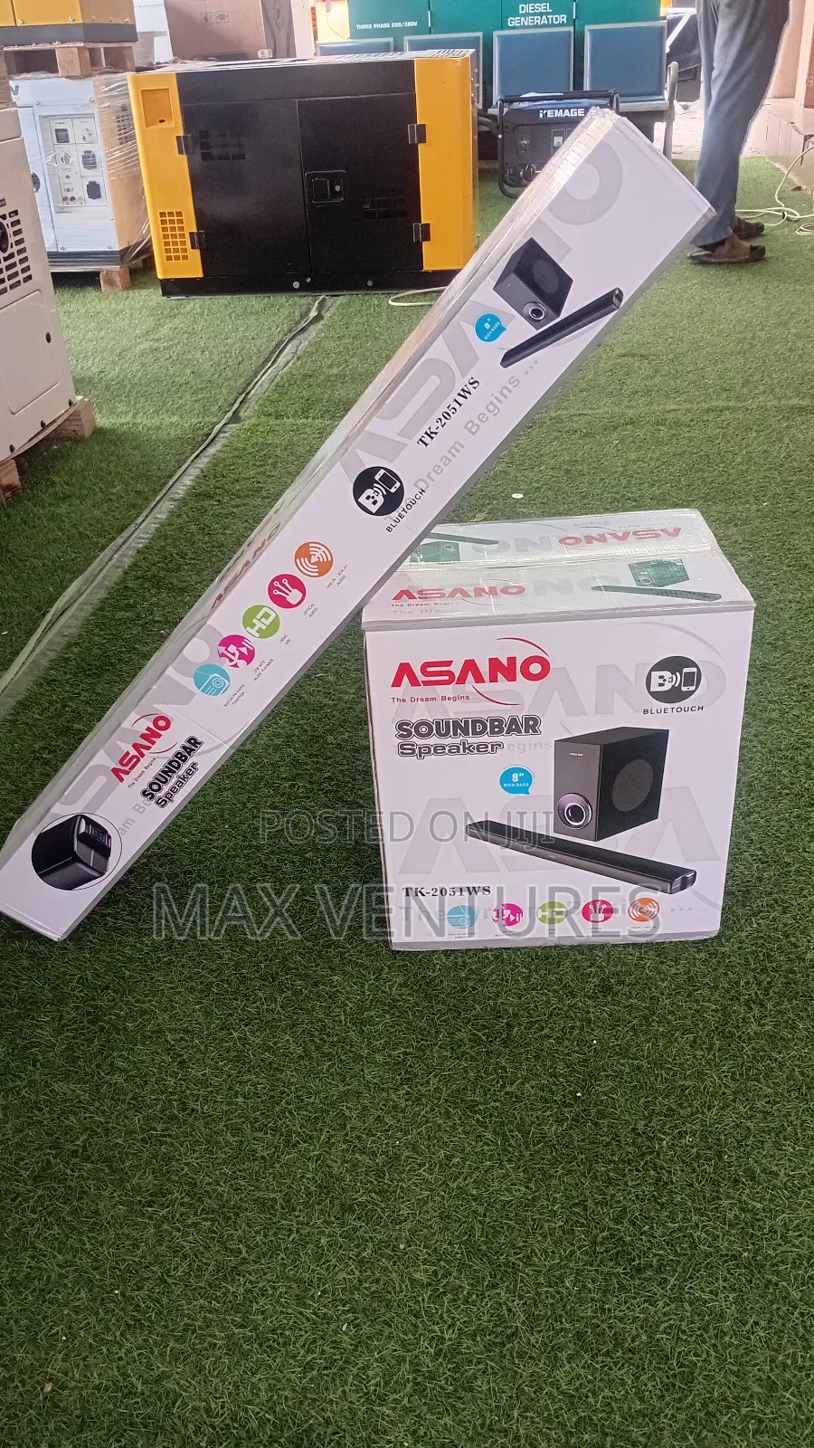 Asano Wireless Bluetooth Soundbar Tk-2051ws – Clean Sound
