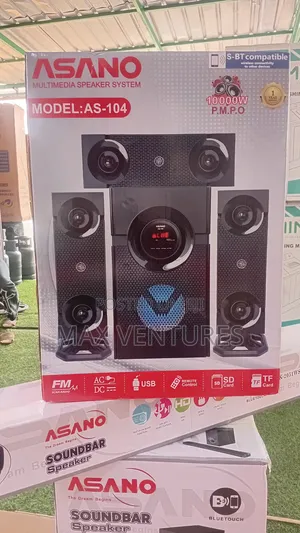 Asano as-104 Multimedia Speaker System – Clear Loud Sound