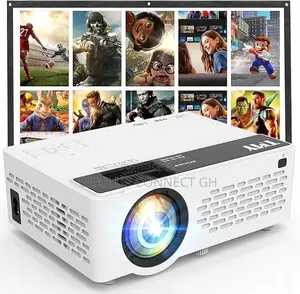 Tmy V08 Mini Led Projector With Cloth For Protection