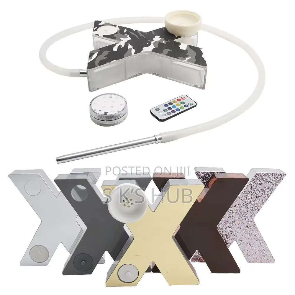 X Shaped Shisha Pot