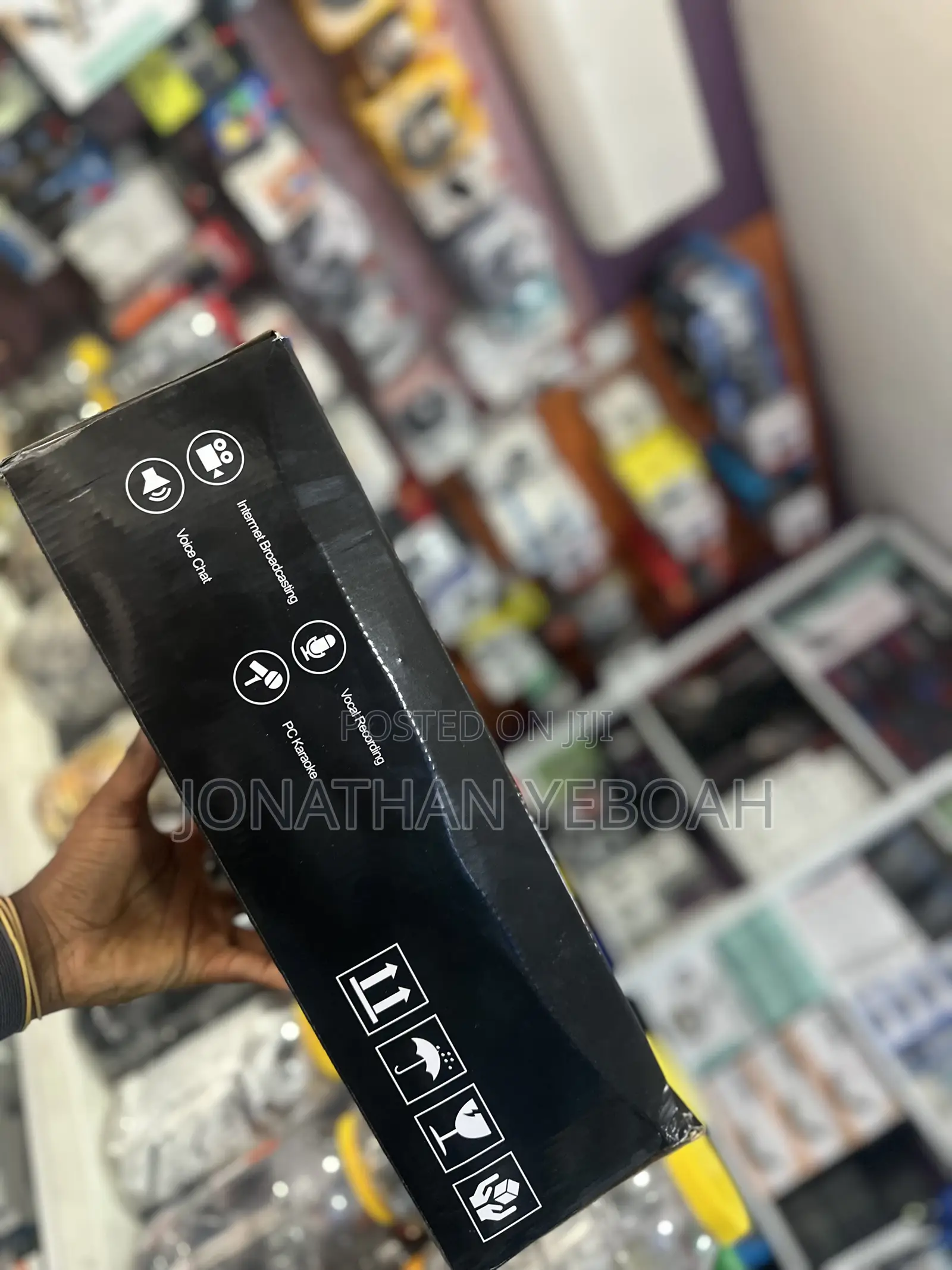Double Condenser Microphon V8 Sound Card
