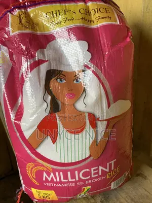 Millicent Rice 5kg Going for 70 Cedis
