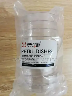 Plastic Petri Dish 90mm (Single Section)