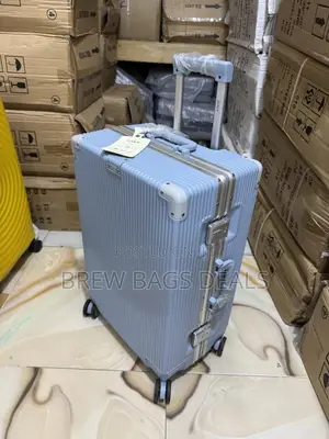 Quality Jony Medium Size 24 Inches Aluminum Edge Zipless Suitcase