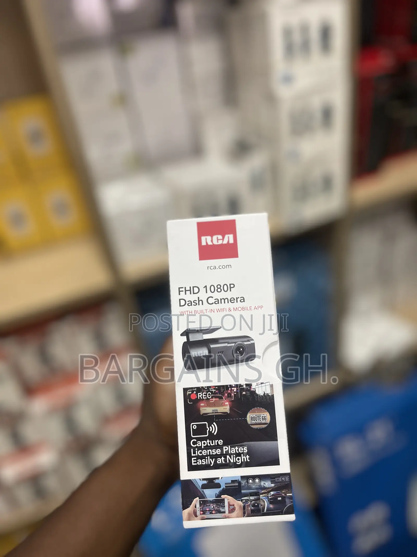 Rca FHD 1080p Dash Camera (Wi-Fi Enabled)