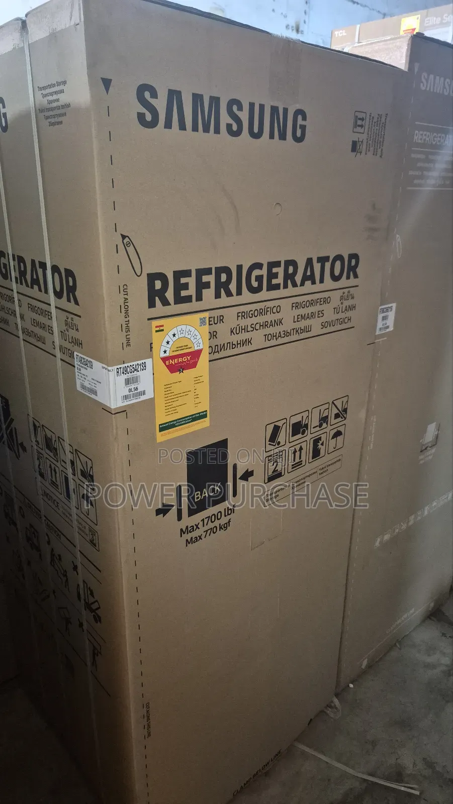 Samsung Top Mounted Freezer 388l