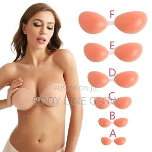 Reusable Strapless Silicone Round Cup Bra