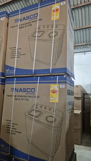 Nasco 11kg Twin Tub Top Load Washing Machine