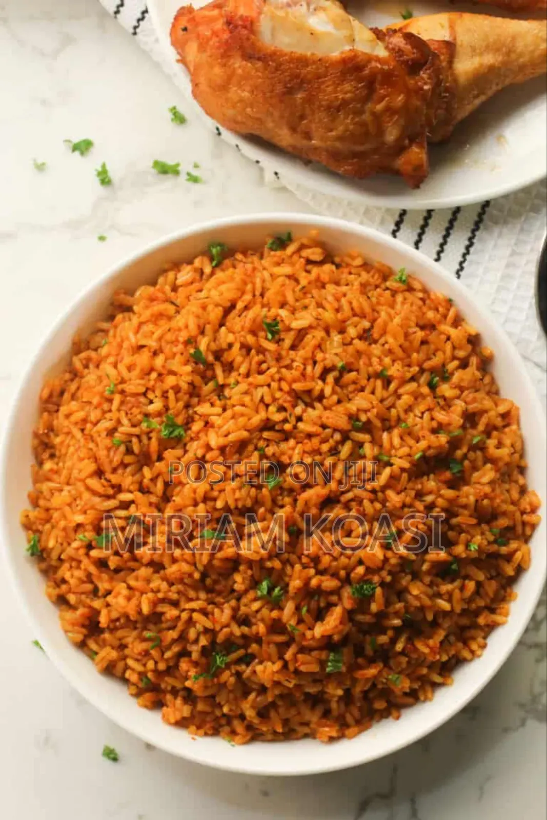 Engaging Jollof Rice/Chicken: 10 Guests: Week's/Weekend