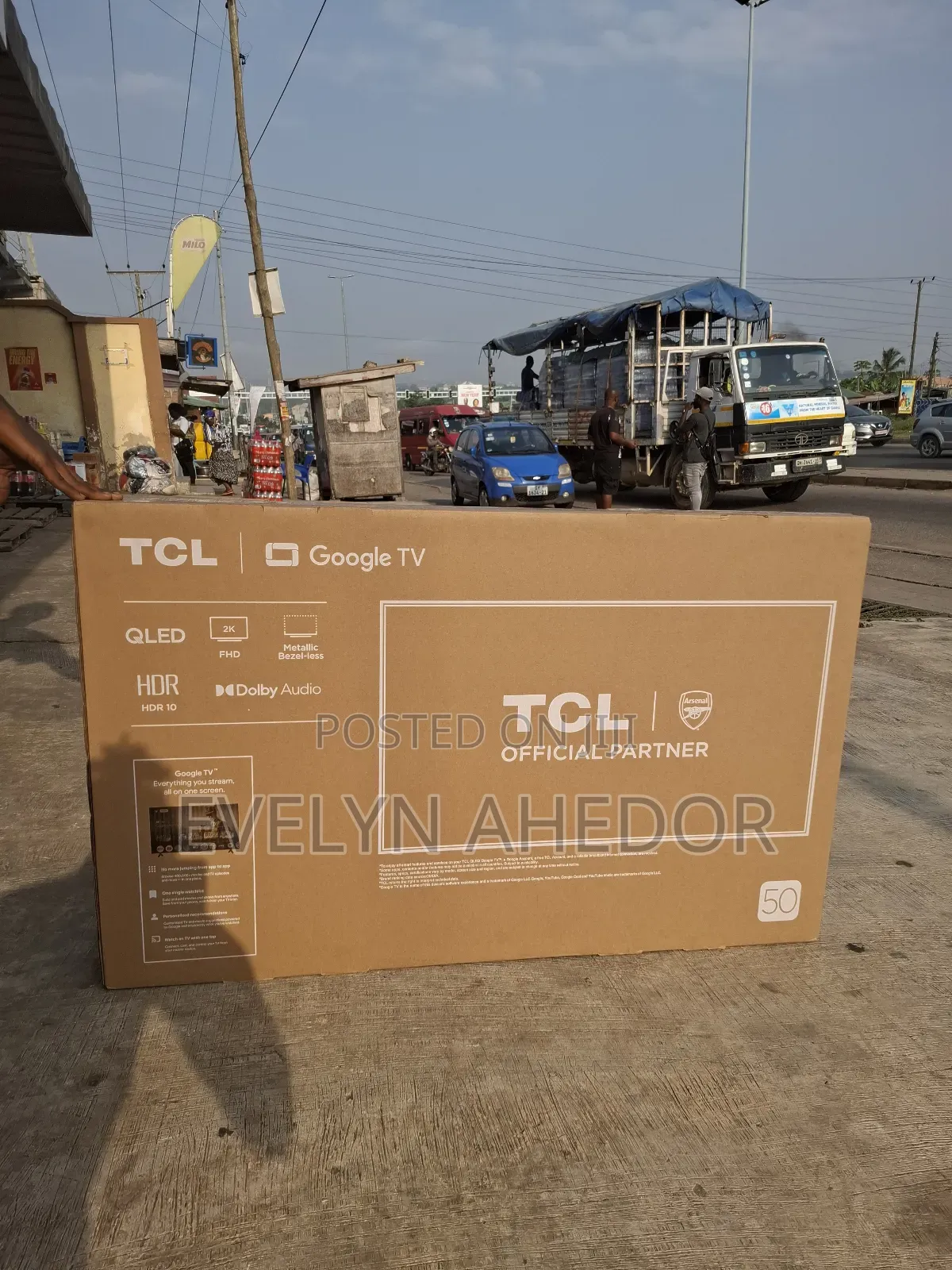 Google TCL 50 Inches Smart Qled for Sale.At Affordable Price