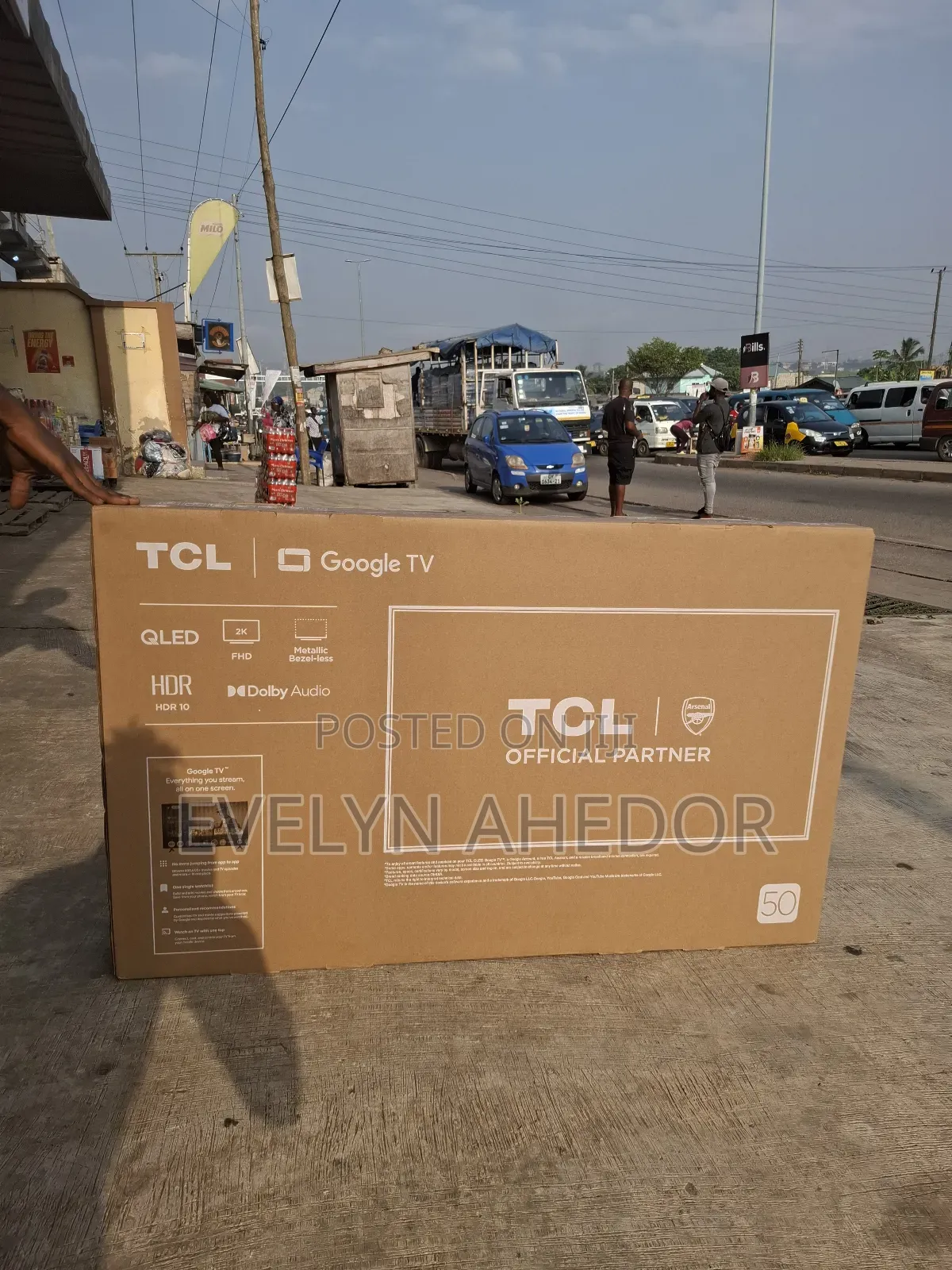 Google TCL 50 Inches Smart Qled for Sale.At Affordable Price