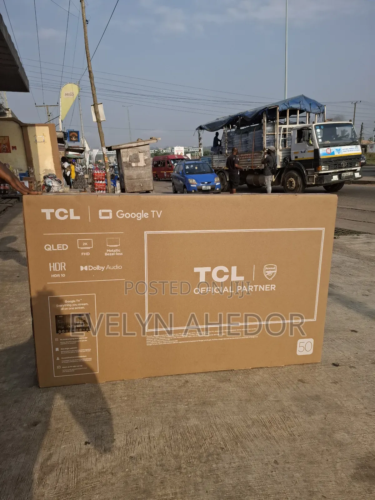 Google TCL 50 Inches Smart Qled for Sale.At Affordable Price