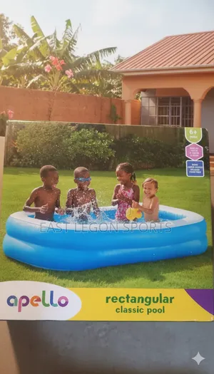 Regtangle Swimming Pool Kids 211cm X 132cm X 46 Cm