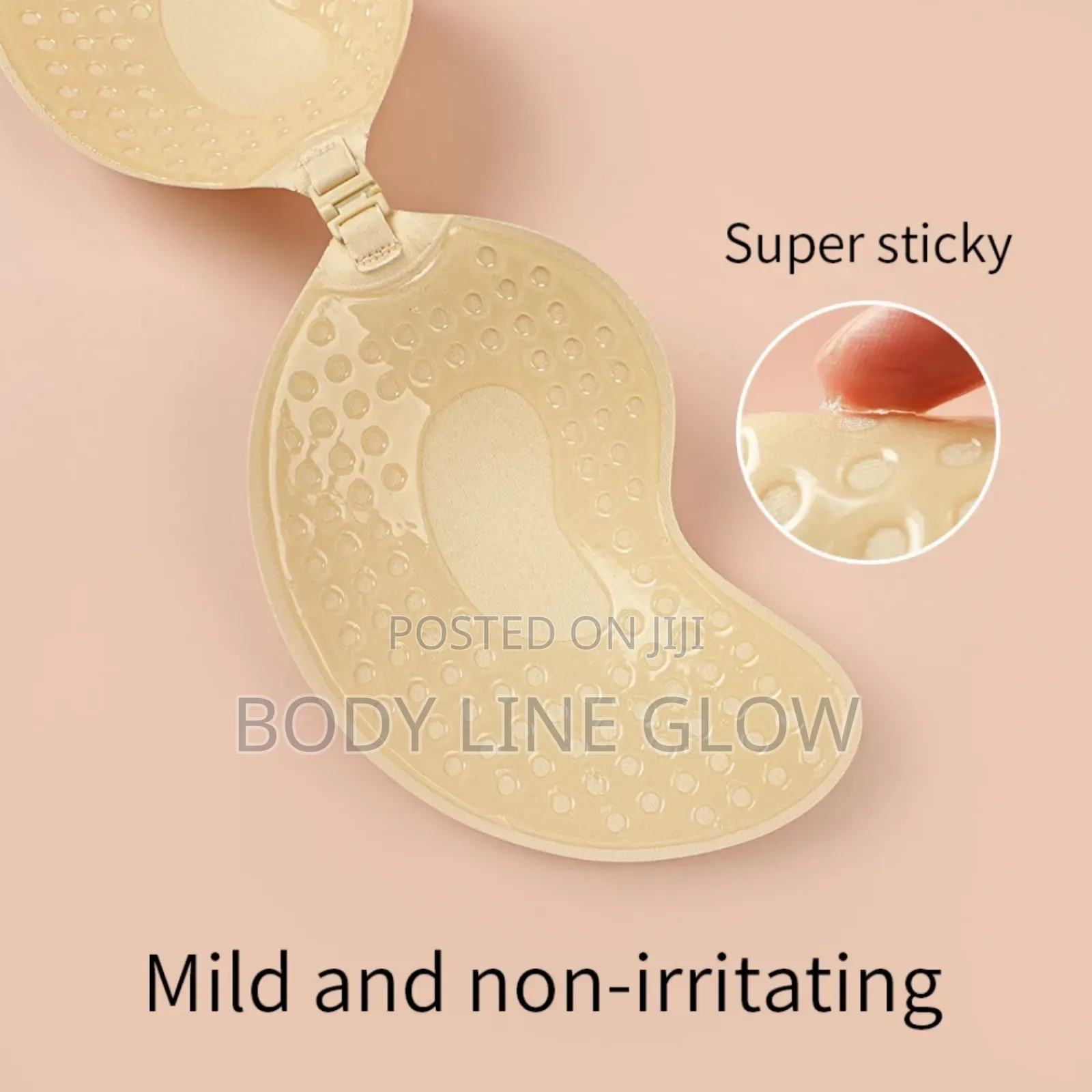 Reusable Strapless Silicone Mango Bra