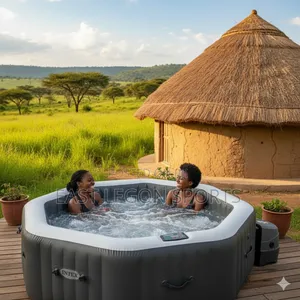 Jacuzi Layz Spa Hot Tub Bubble Bath Intex Swimming Pool