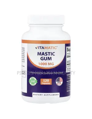 Mastic Gum 1000mg Per Serving 120 Capsules