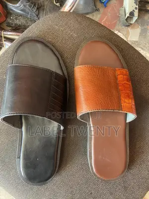 Leather Slippers (Handmade)
