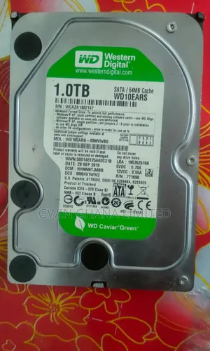 1tb Western Digital Nas, Surveillance/ Desktops Drive