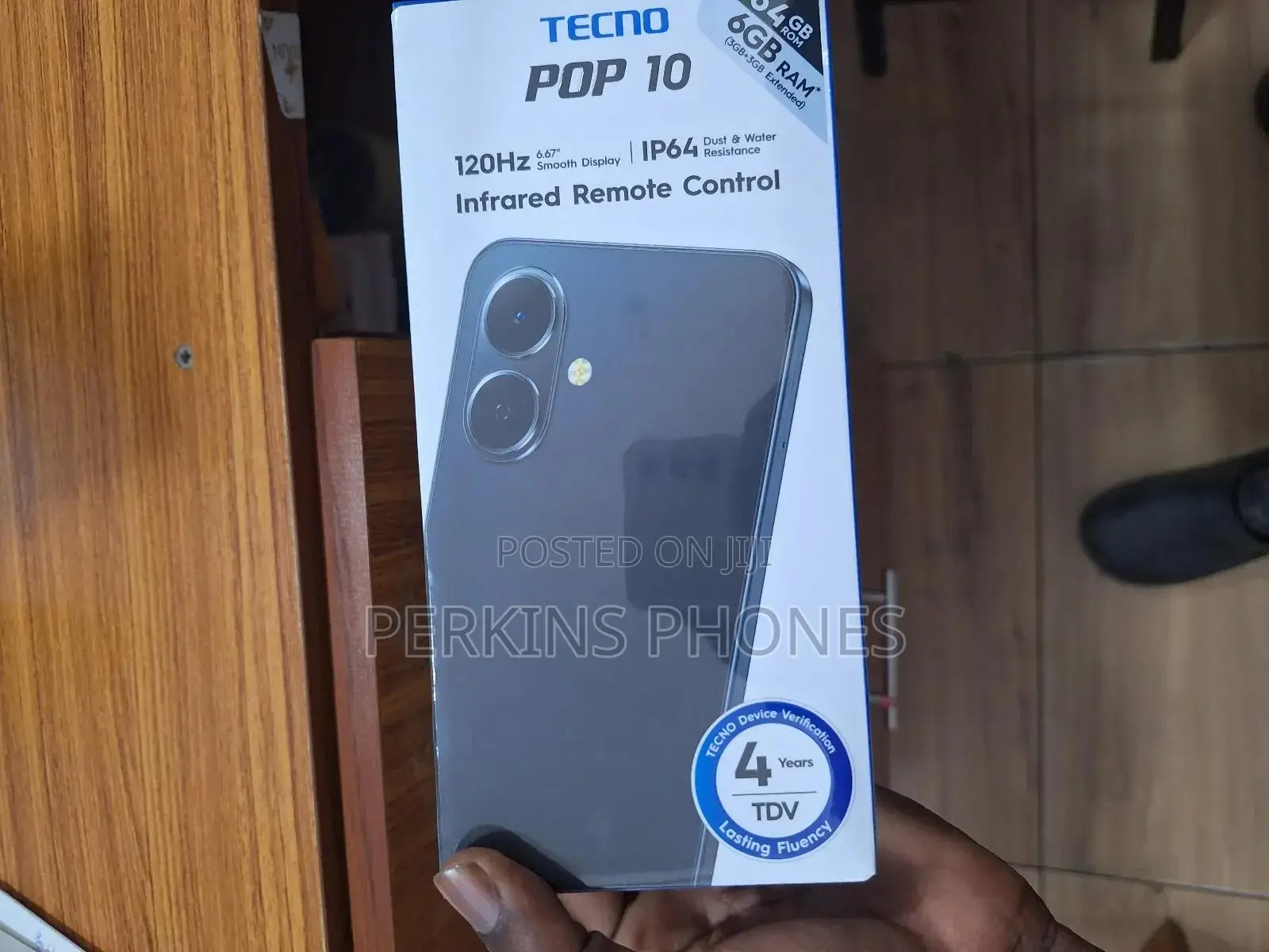 New Tecno Pop 10 64 GB Black