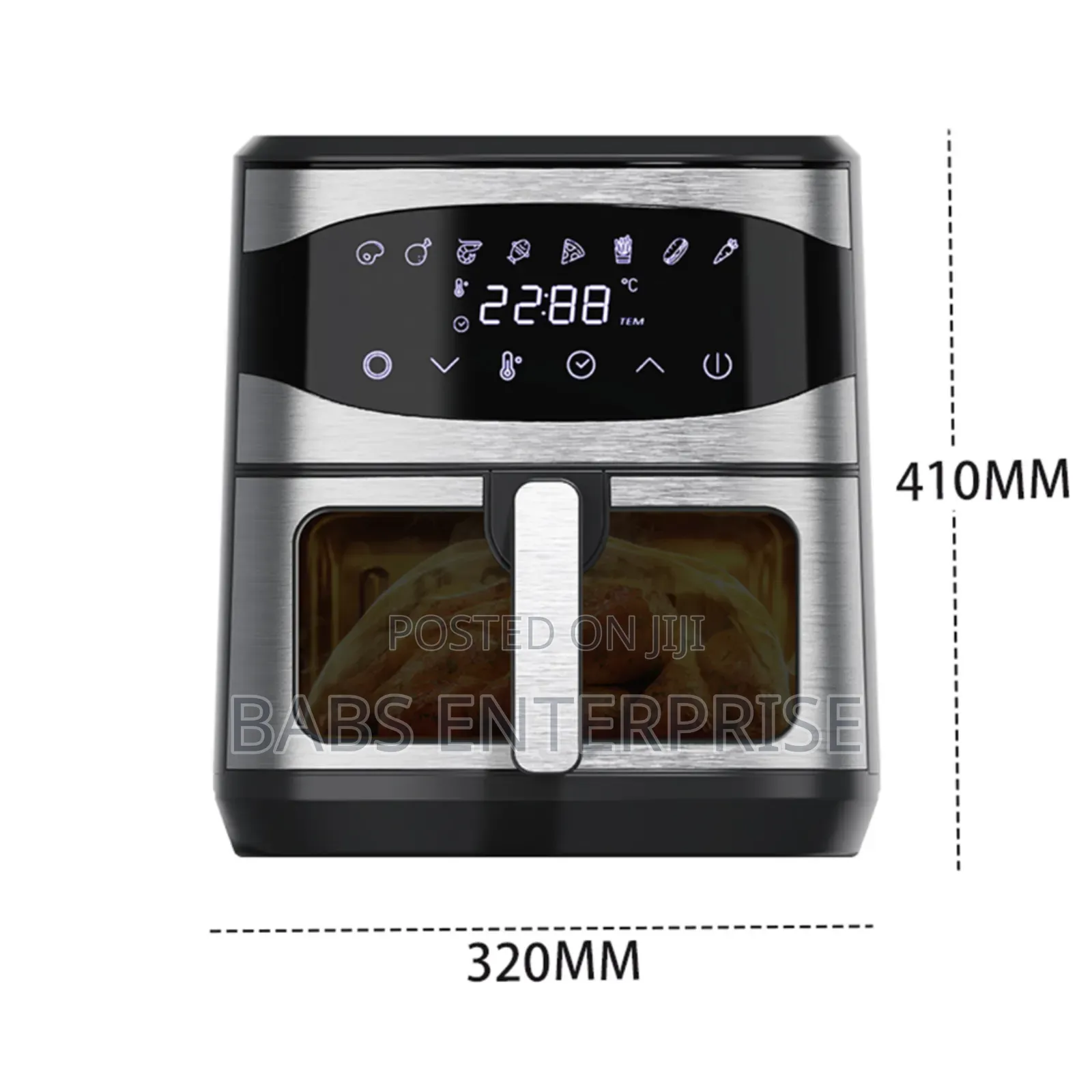 Haley Air Fryer Maker 7ltr 2000watt Hy-2511
