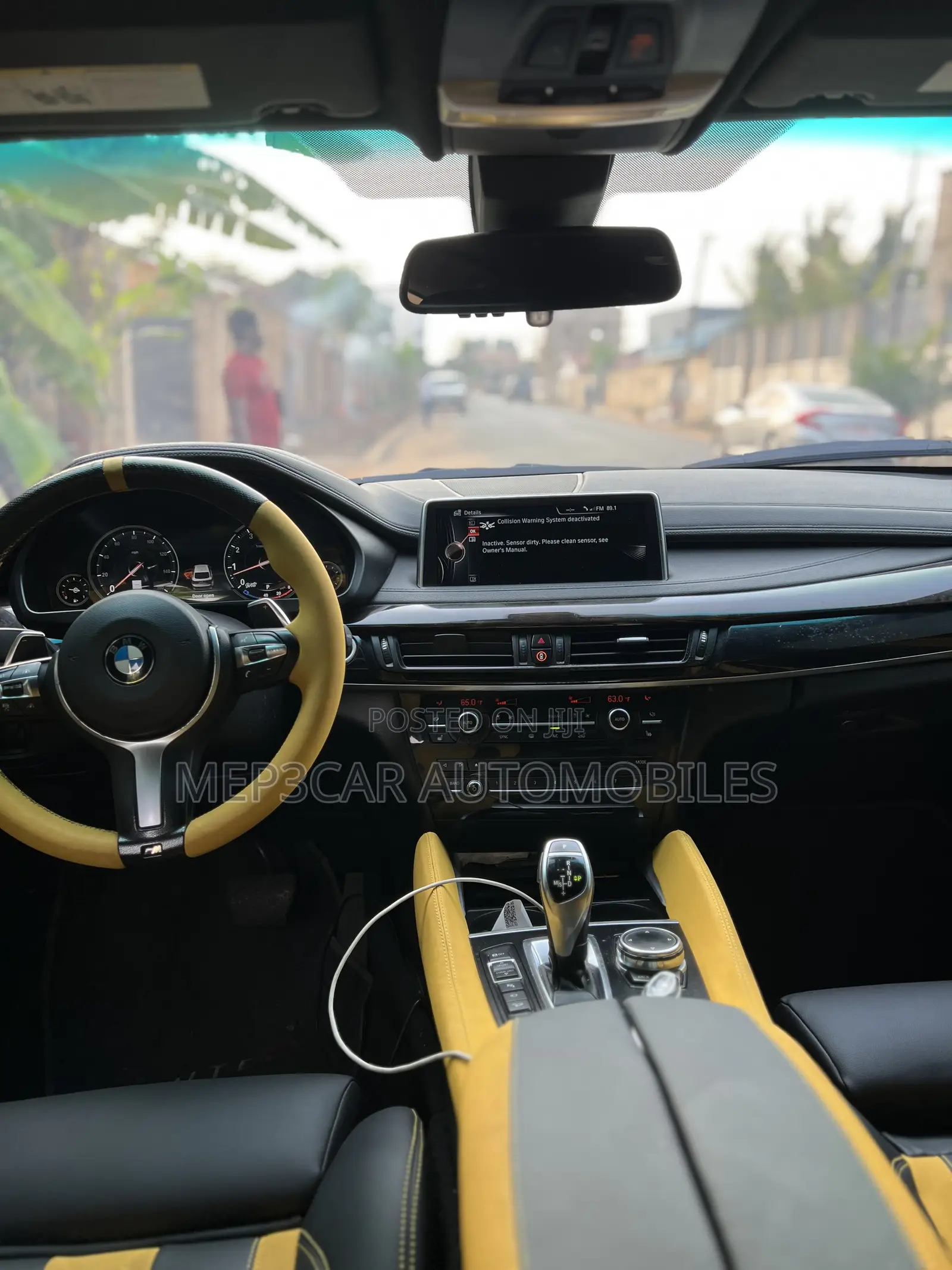BMW X6 2017 Yellow