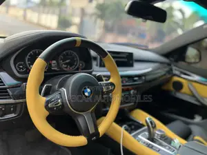 BMW X6 2017 Yellow