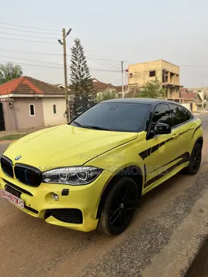 BMW X6 2017 Yellow