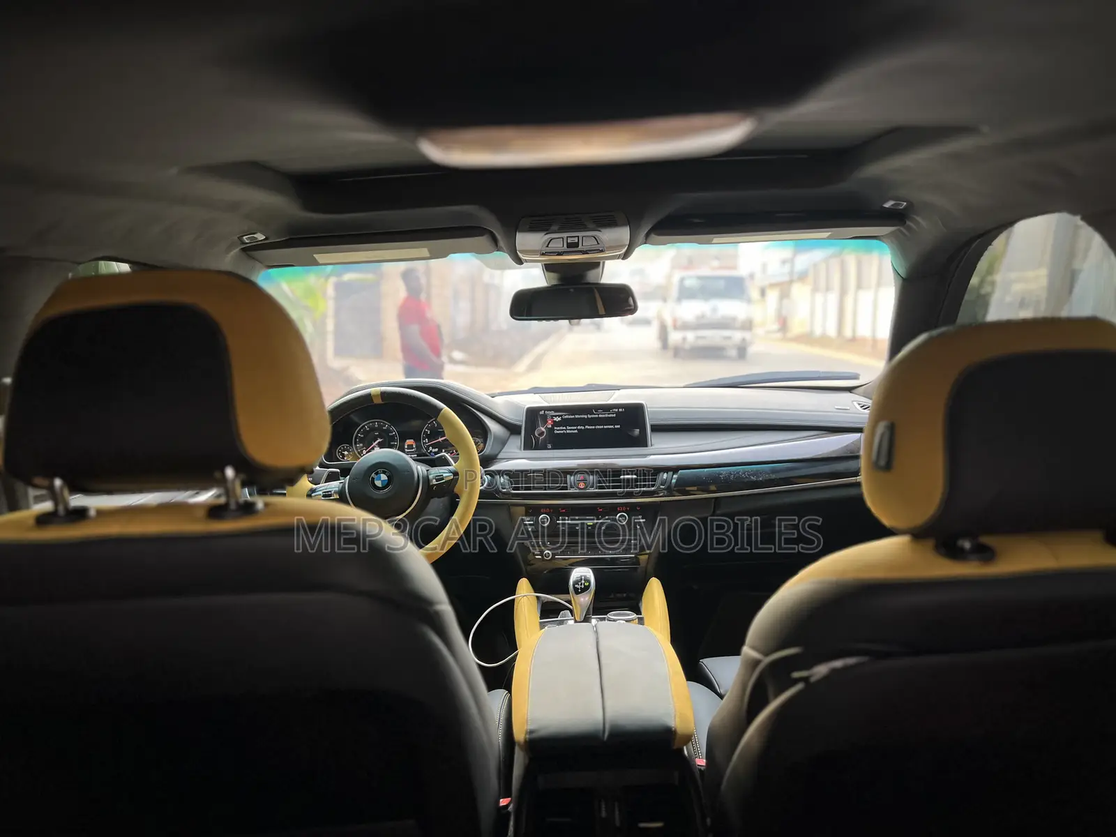 BMW X6 2017 Yellow
