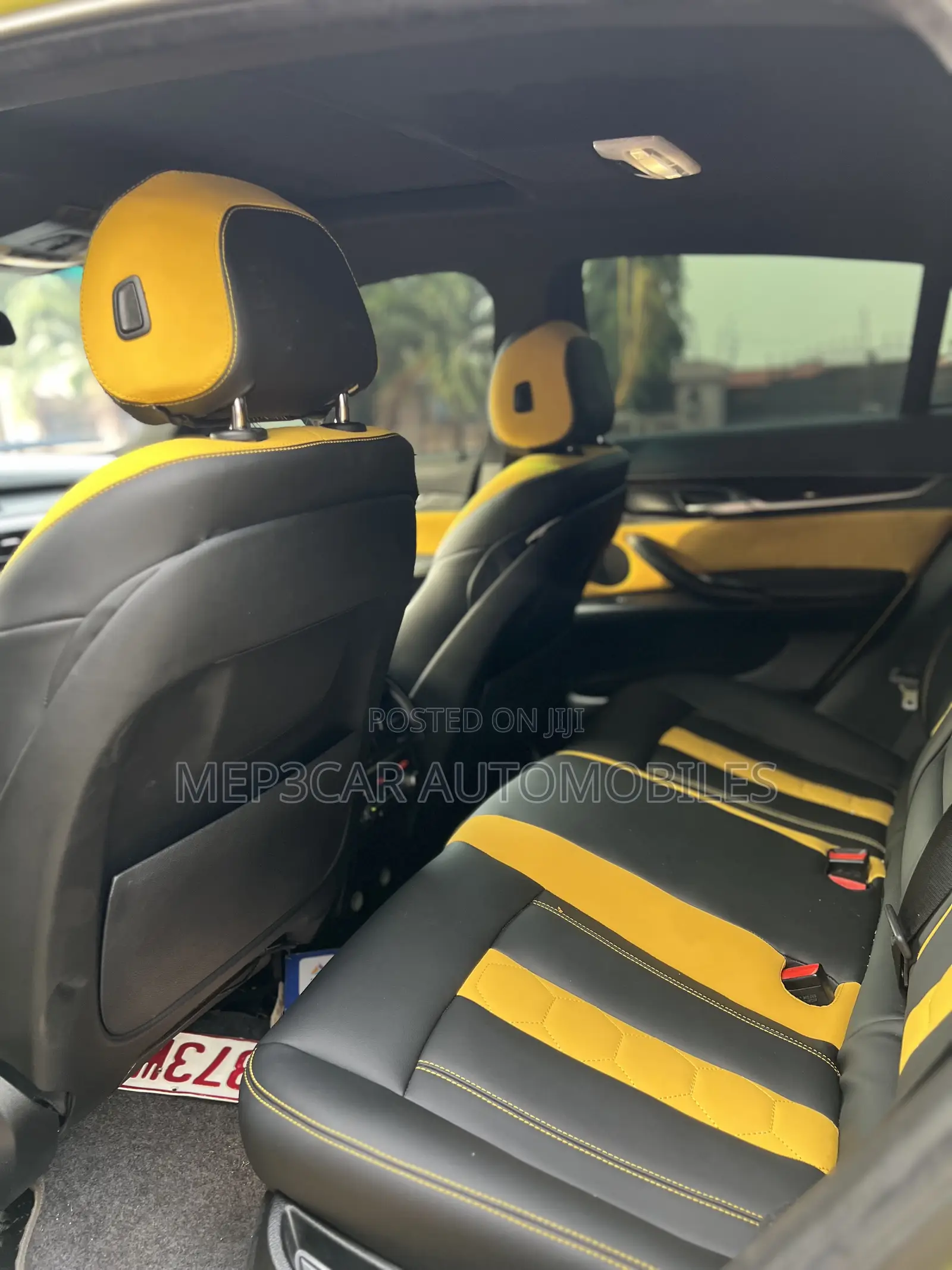 BMW X6 2017 Yellow