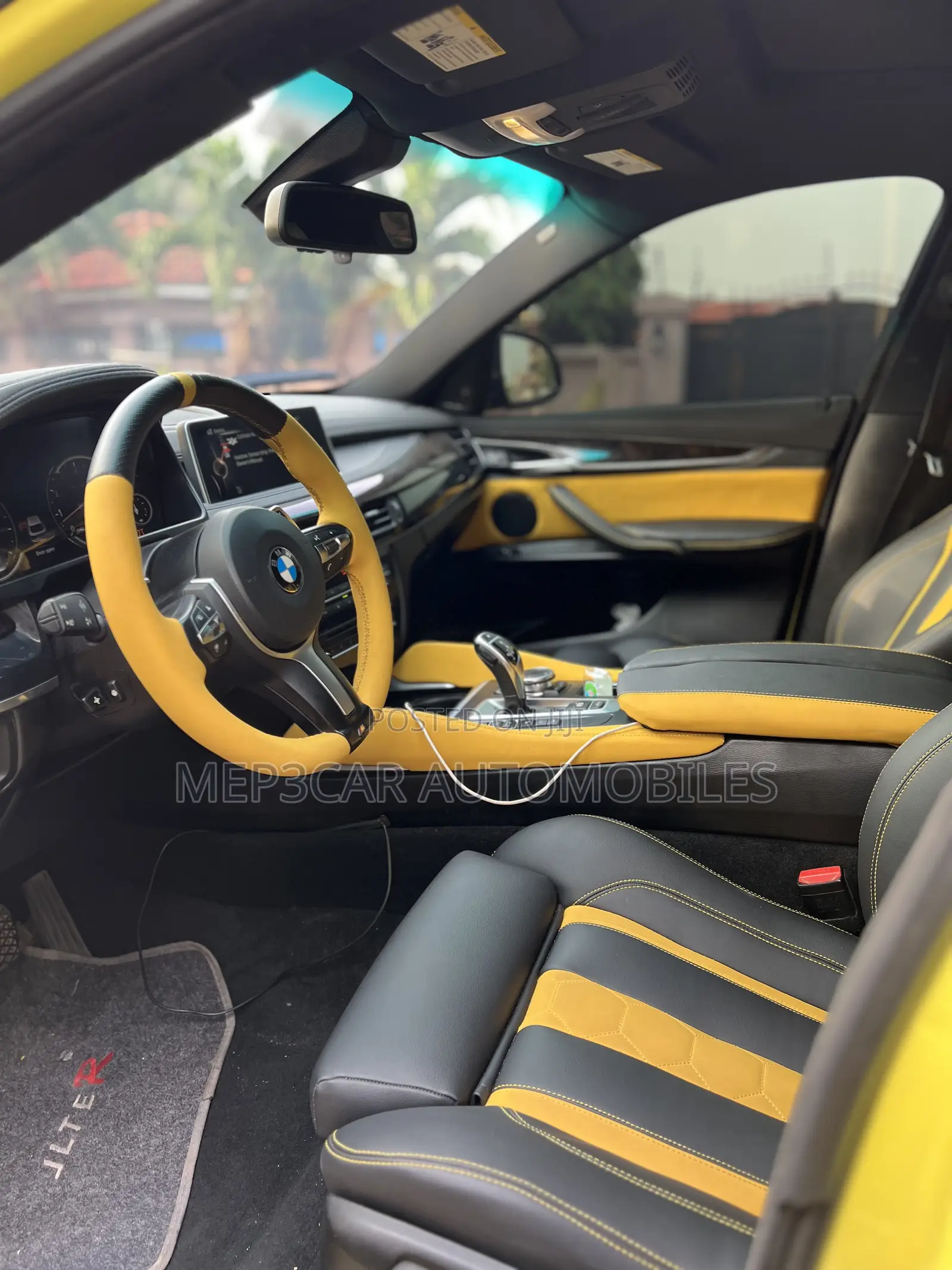 BMW X6 2017 Yellow