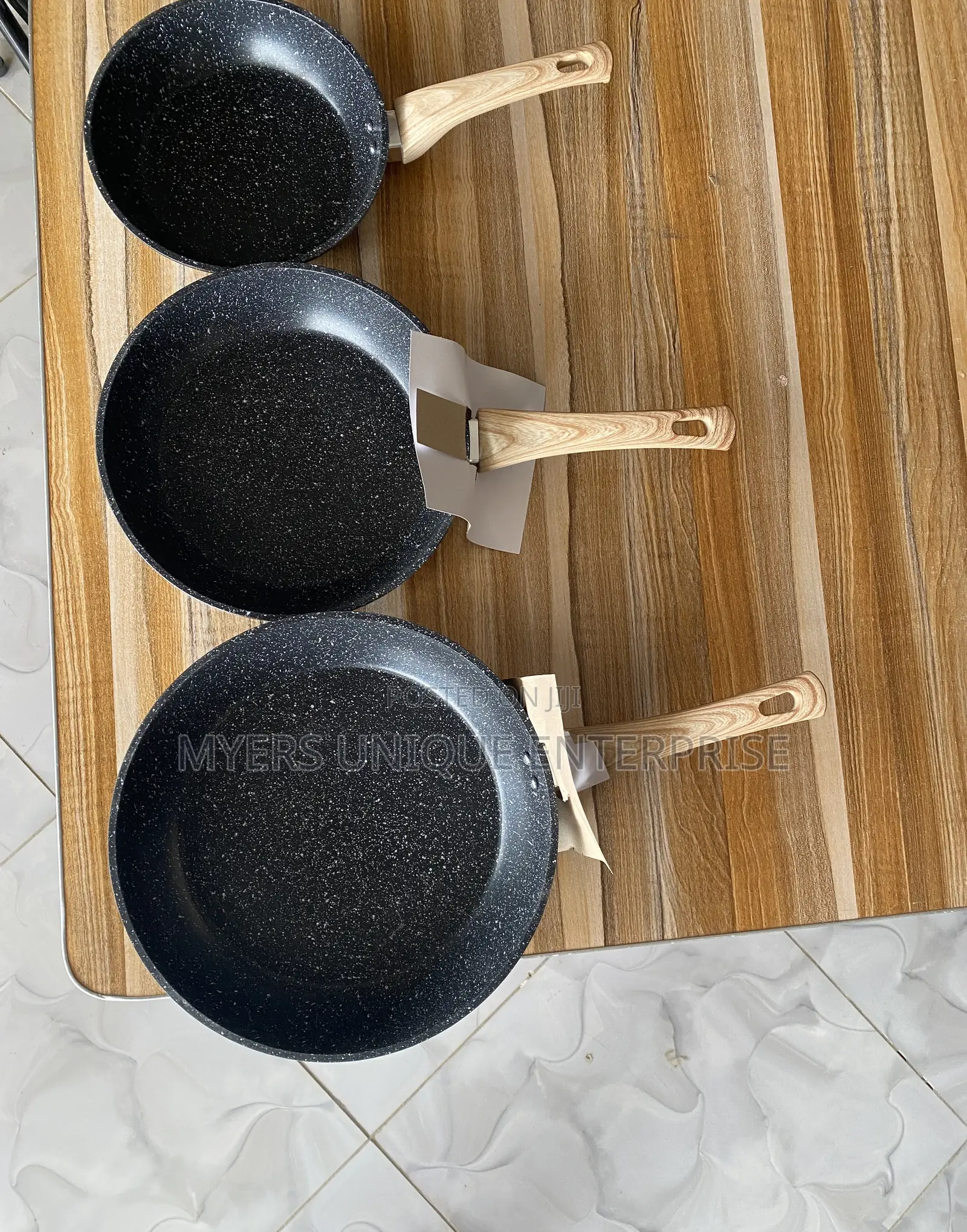 3pcs Non Stick Frying Pan