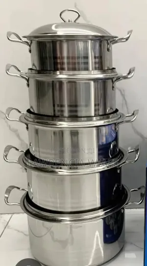 5pcs Stainless Steel Cookware Set