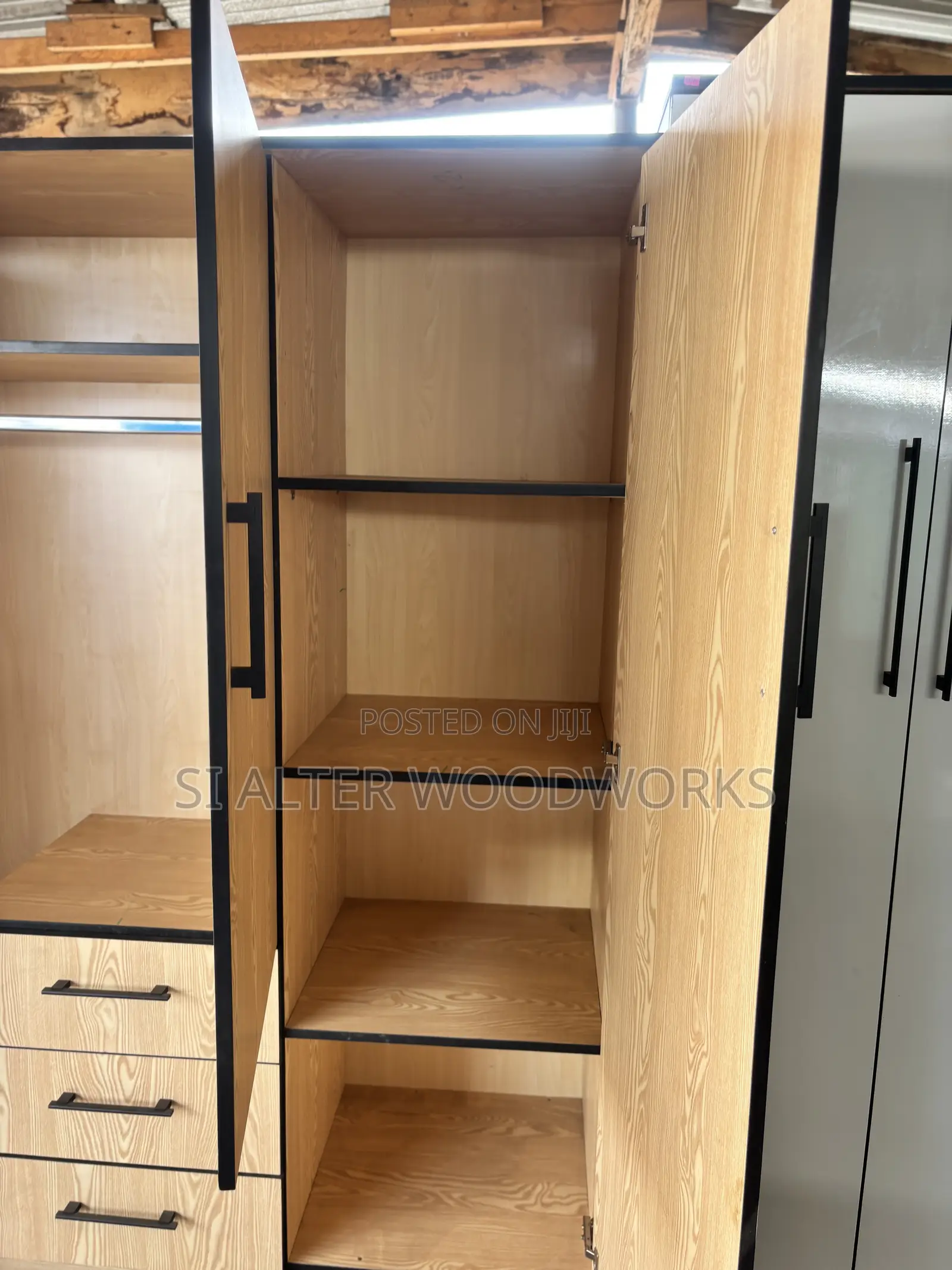 Laminated 3in1 Wardrobe
