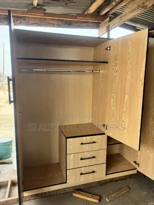 Laminated 3in1 Wardrobe