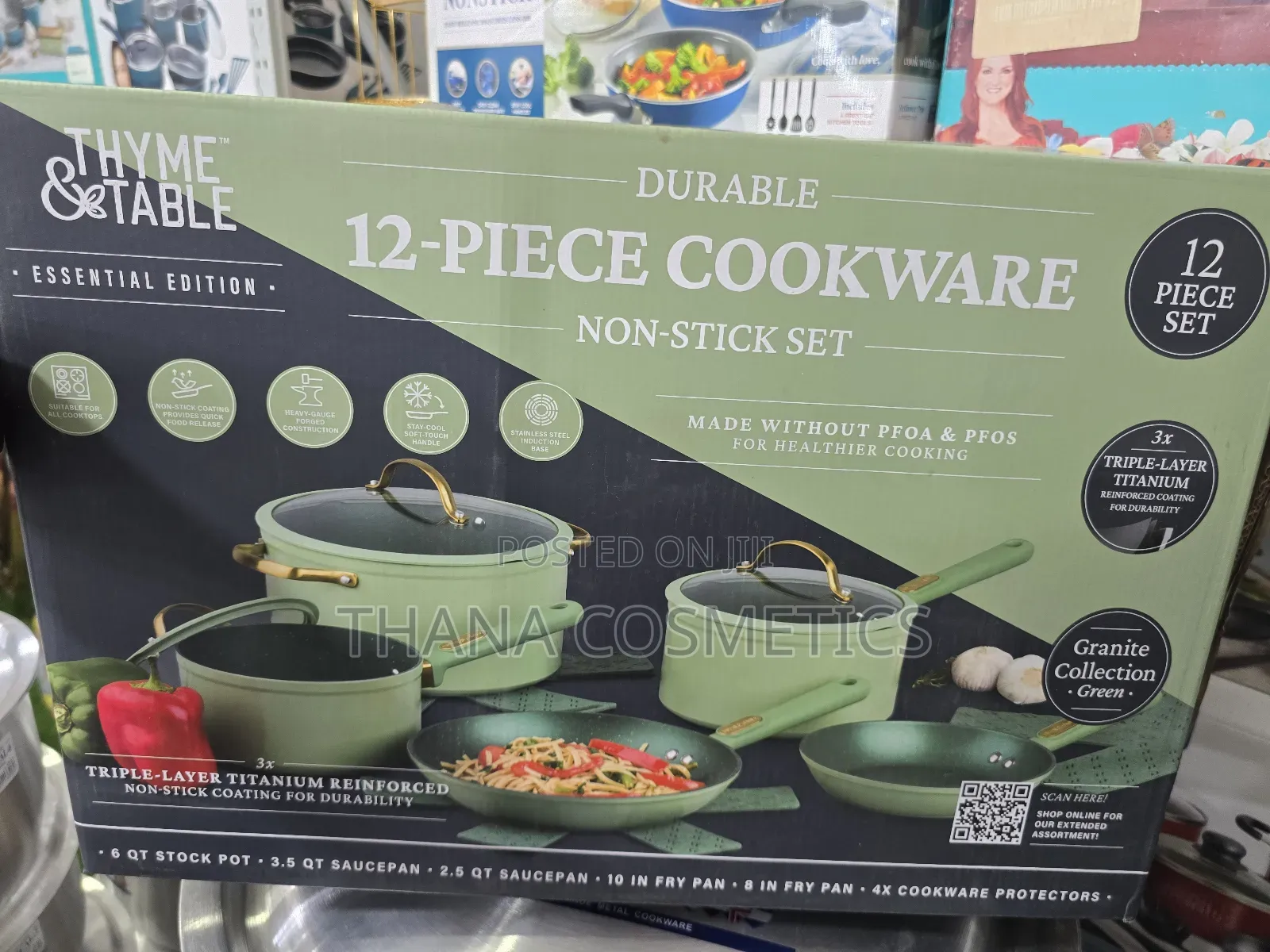 Thyme And Table 12pcs Nonstick