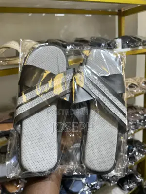Men Cross Slippers