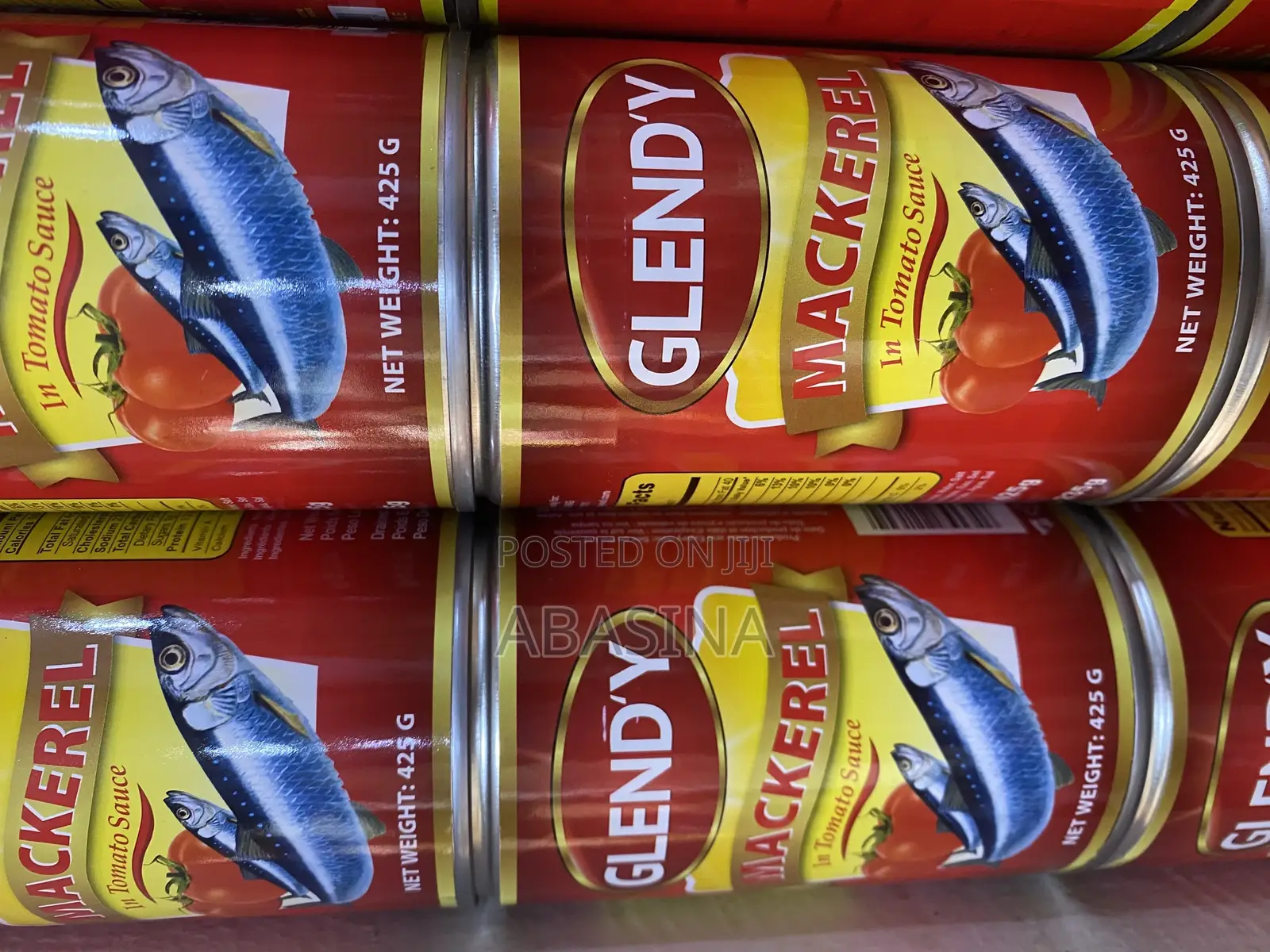 Glendy Mackerel 425g X 24