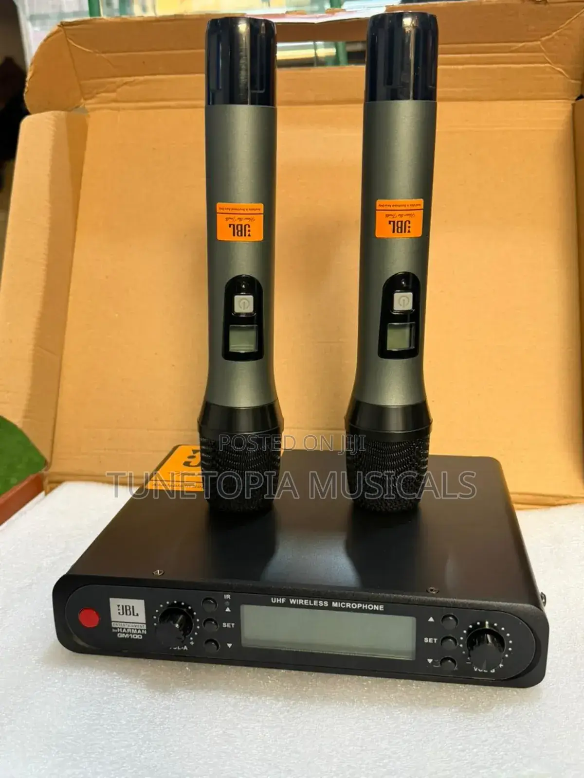 JBL Gm100 2in1 Uhf Wireless Microphone Set