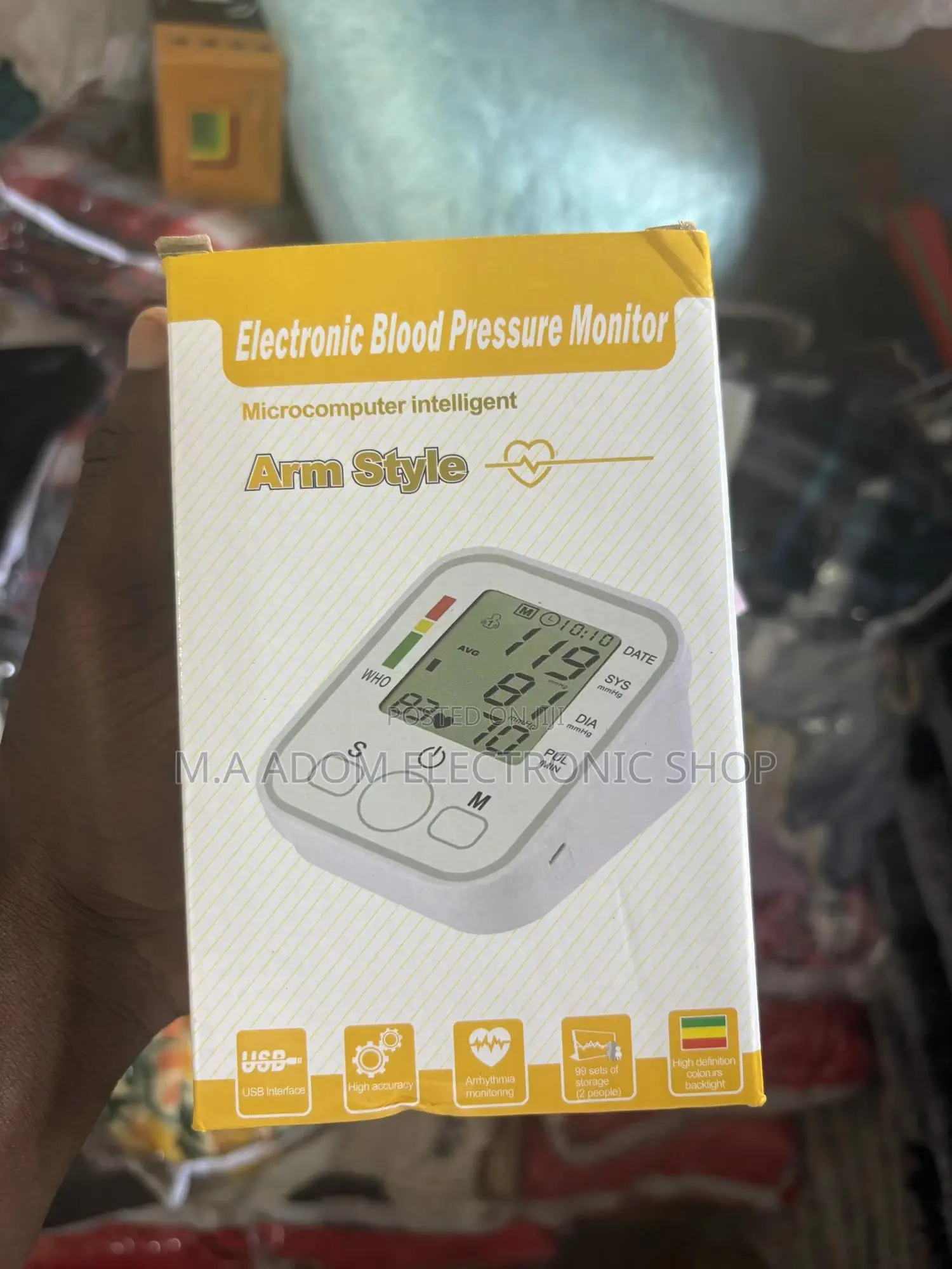 Electronic Blood Pressure Monitor