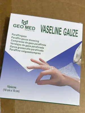 Vaseline or Paraffin Gauze 10x10cm