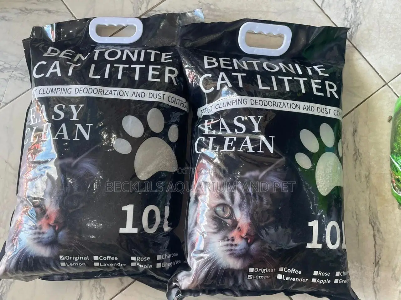 10 Liters Clamping Cat Liter