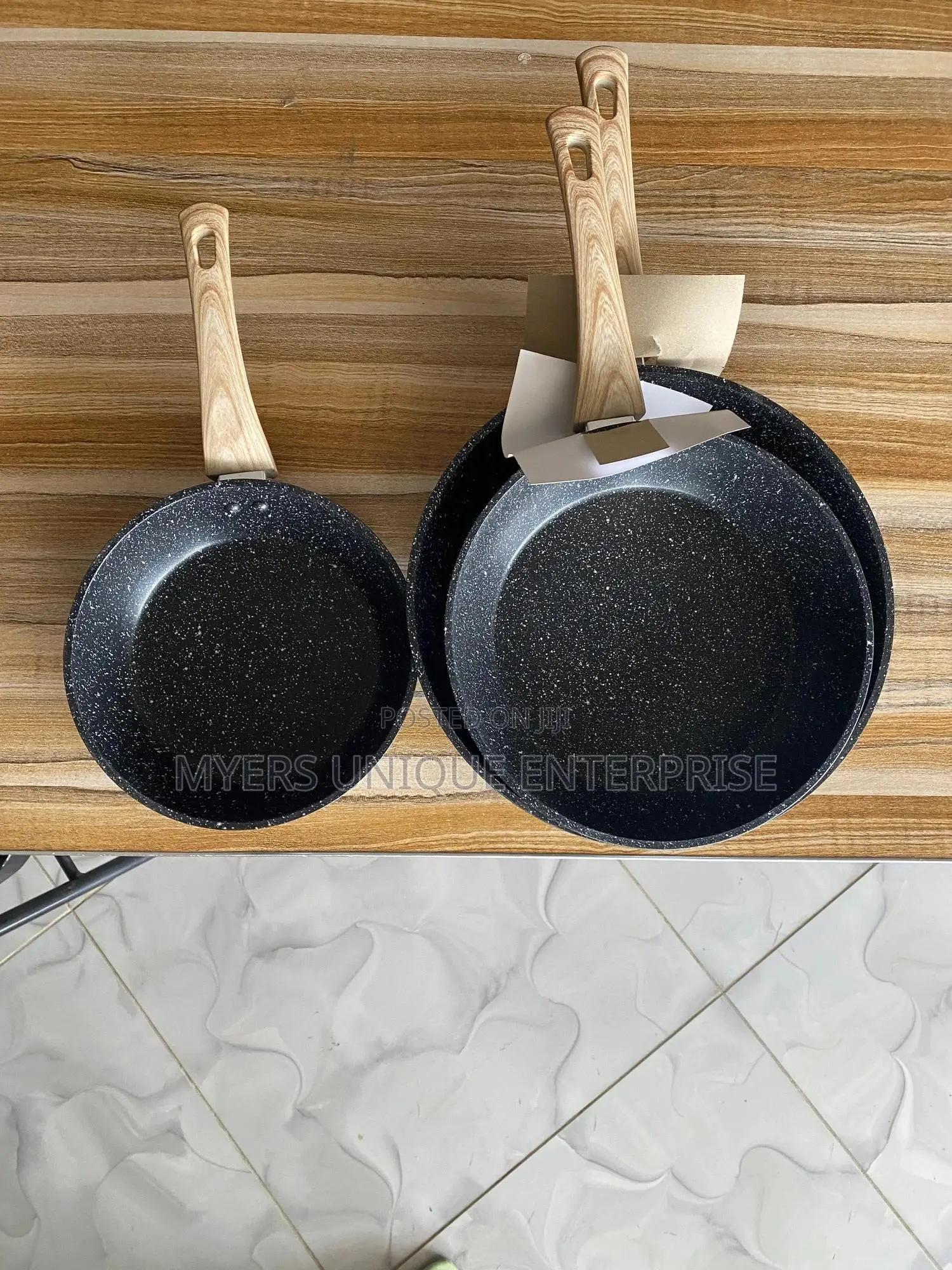 Aluminum 3pcs Nonstick Frying Pan