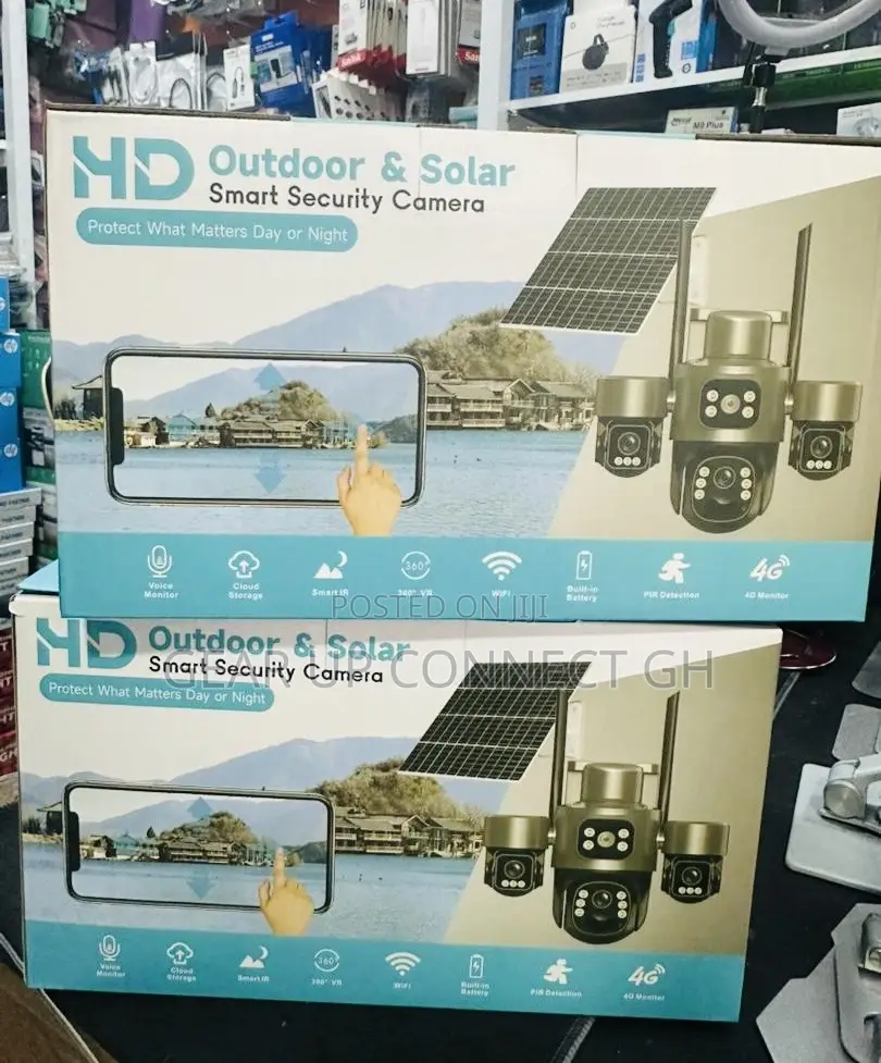 Hd Outdoor 4g Smart Solar Camera