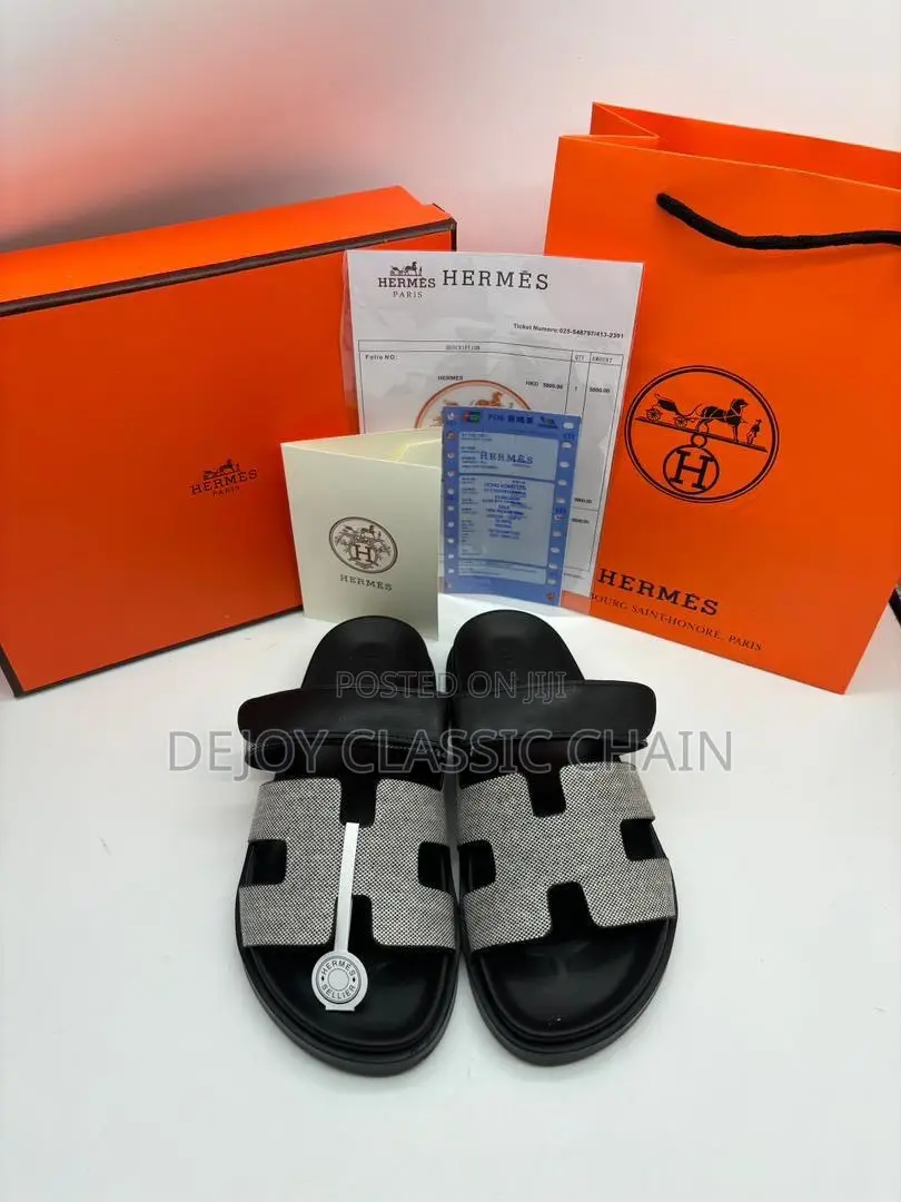 Classy Hermes Slippers