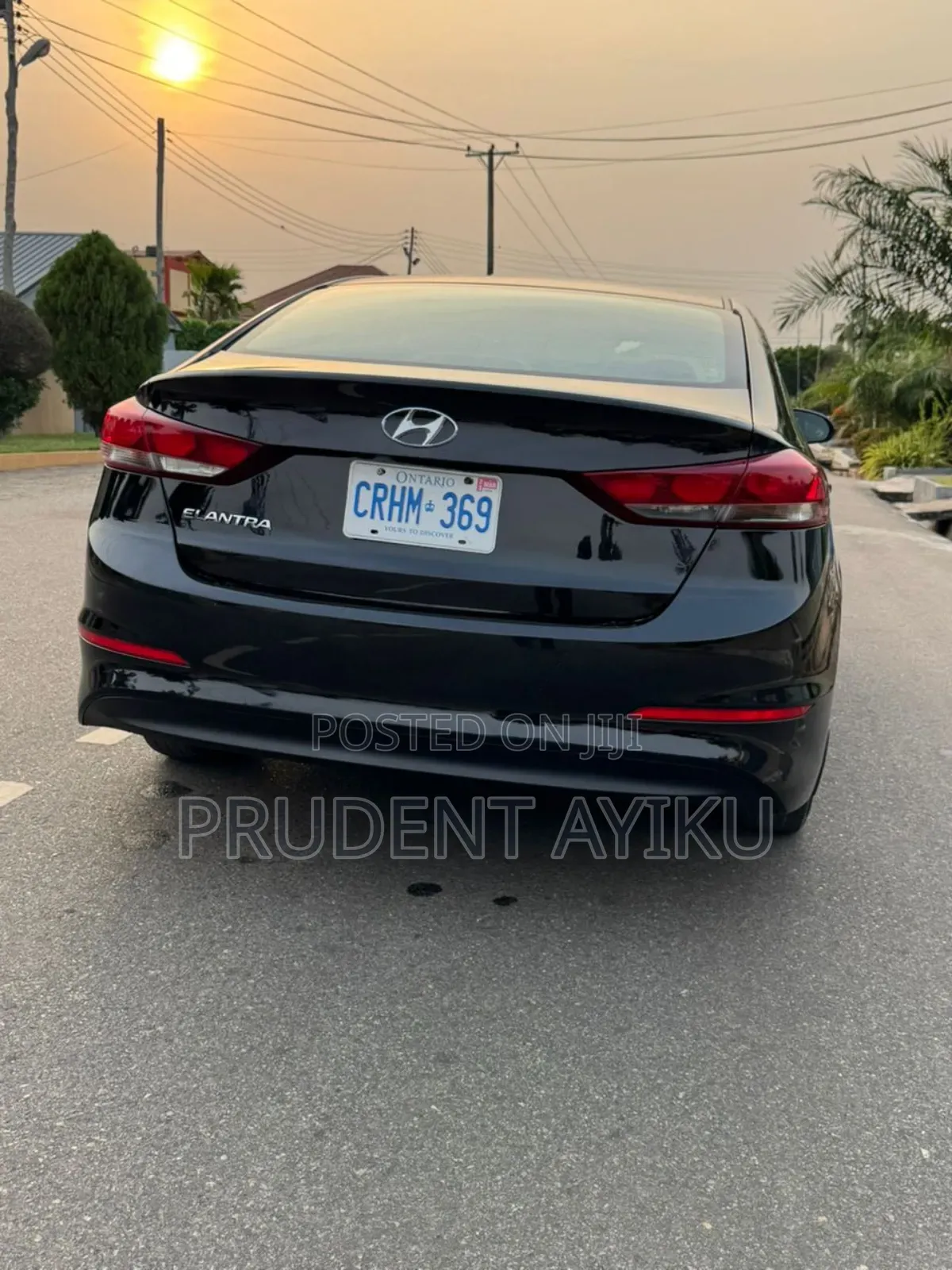 Hyundai Elantra Value Edition Sedan FWD (2.0L 4cyl 6A) 2017 Black