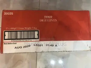 Tesco Digestive and Tea Biscuits From U.K in Stock