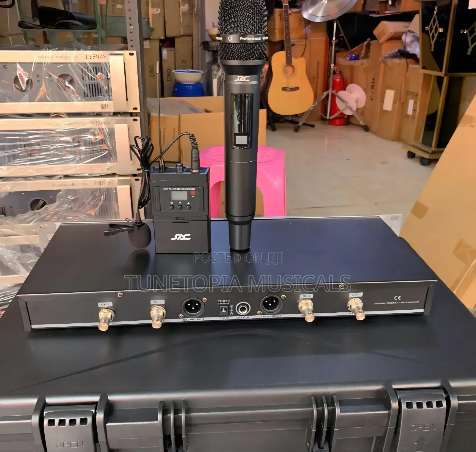 Jac Mx500 Hand and Lapel Digital Uhf Wireless Microphone