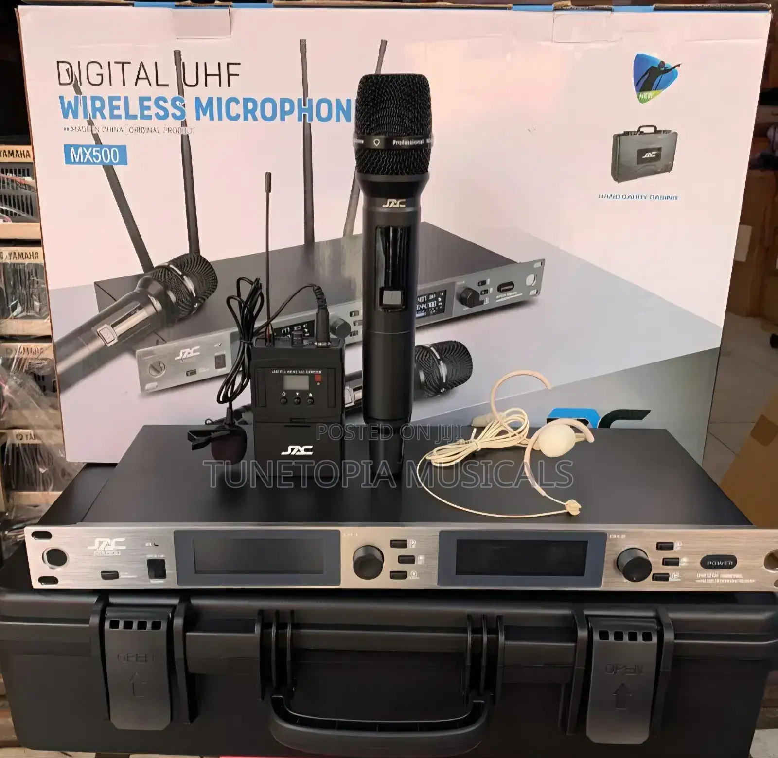 Jac Mx500 Hand and Lapel Digital Uhf Wireless Microphone