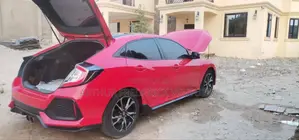 Honda Civic EX Hatchback 2018 Red