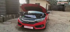 Honda Civic EX Hatchback 2018 Red